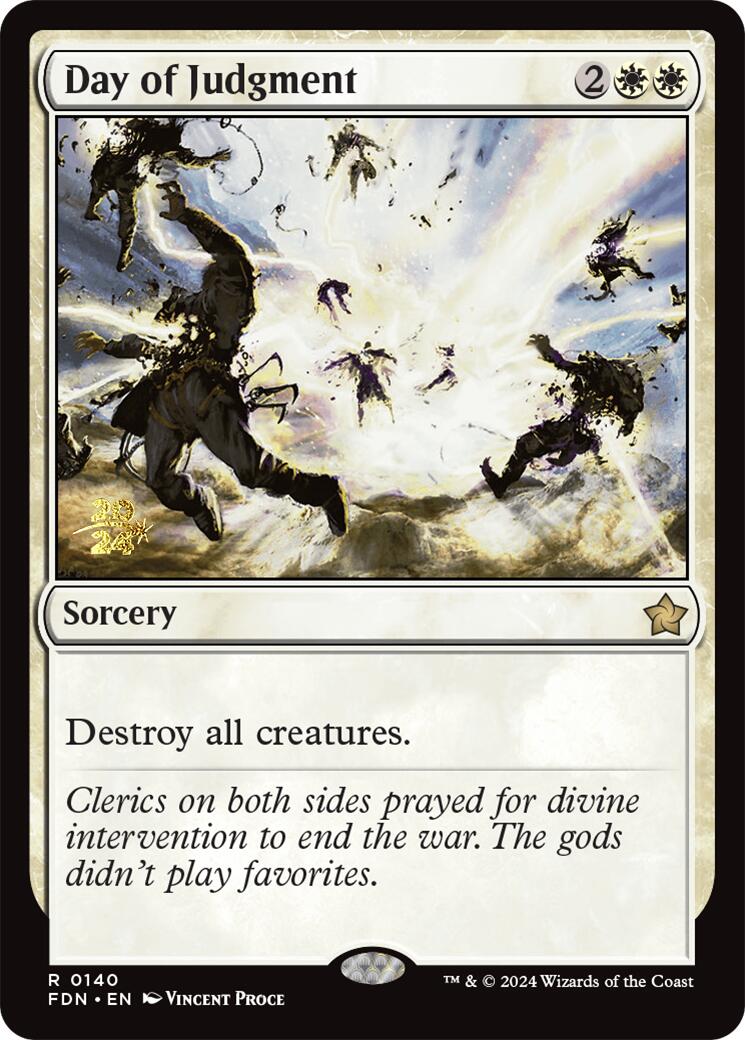Day of Judgment [Foundations Prerelease Promos] - Magic: The Gathering - Card Brawlers | Quebec | Canada |