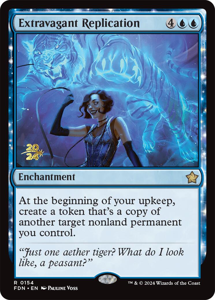 Extravagant Replication [Foundations Prerelease Promos] - Magic: The Gathering - Card Brawlers | Quebec | Canada |