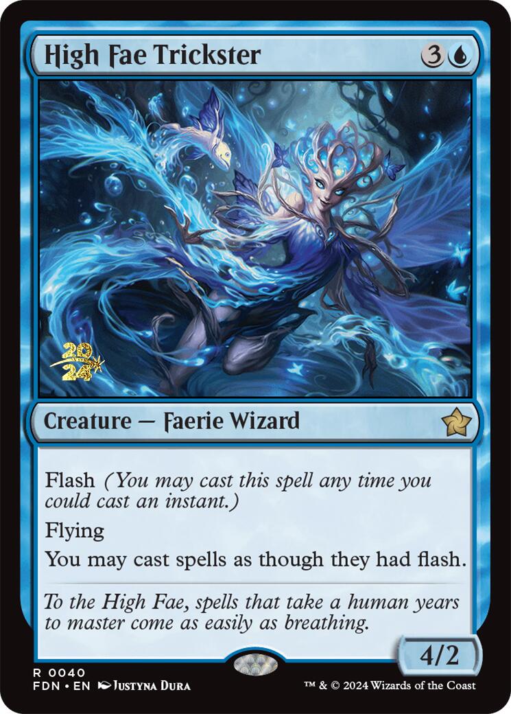 High Fae Trickster [Foundations Prerelease Promos] - Magic: The Gathering - Card Brawlers | Quebec | Canada |
