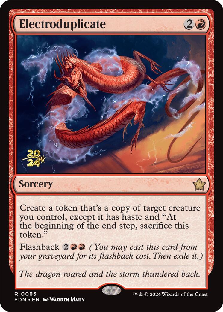 Electroduplicate [Foundations Prerelease Promos] - Magic: The Gathering - Card Brawlers | Quebec | Canada |