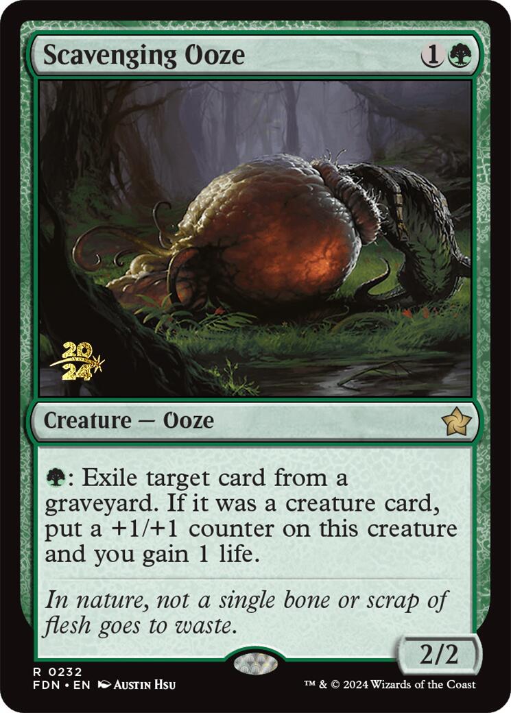 Scavenging Ooze [Foundations Prerelease Promos] - Magic: The Gathering - Card Brawlers | Quebec | Canada |