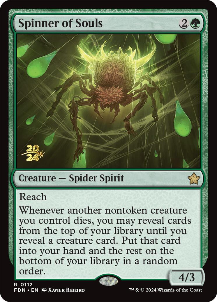 Spinner of Souls [Foundations Prerelease Promos] - Magic: The Gathering - Card Brawlers | Quebec | Canada |