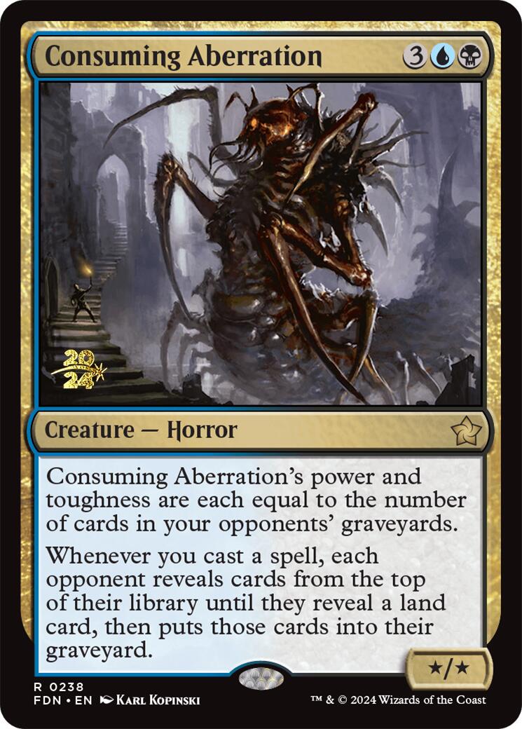 Consuming Aberration [Foundations Prerelease Promos] - Magic: The Gathering - Card Brawlers | Quebec | Canada |