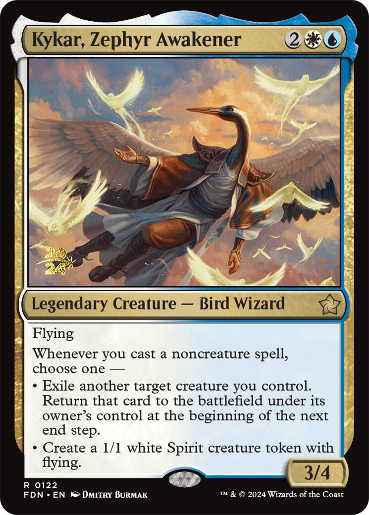 Kykar, Zephyr Awakener [Foundations Prerelease Promos] - Magic: The Gathering - Card Brawlers | Quebec | Canada |