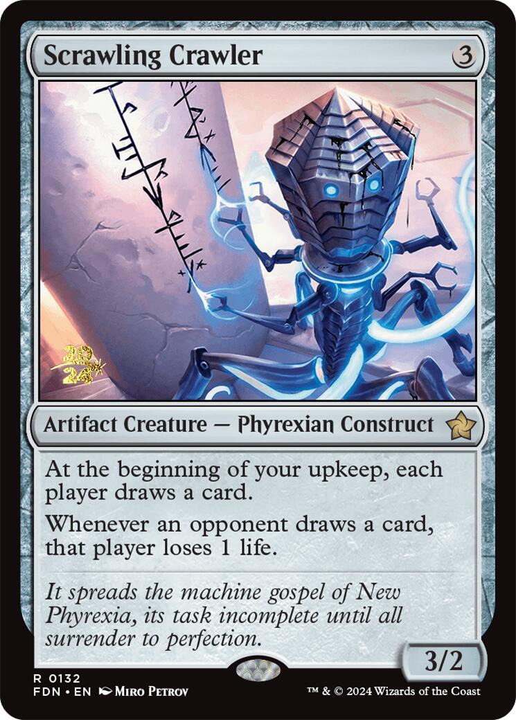 Scrawling Crawler [Foundations Prerelease Promos] - Magic: The Gathering - Card Brawlers | Quebec | Canada |