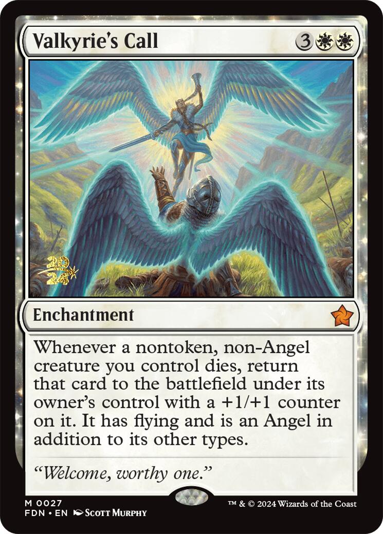 Valkyrie's Call [Foundations Prerelease Promos] - Magic: The Gathering - Card Brawlers | Quebec | Canada |