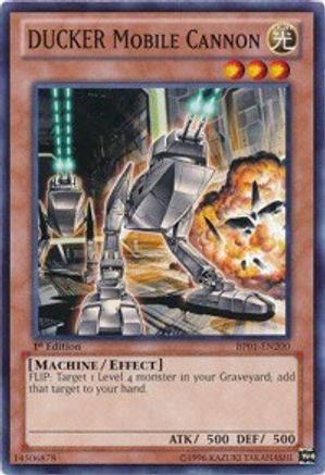 DUCKER Mobile Cannon [BP01-EN200] Common - Yu-Gi-Oh! - Card Brawlers | Quebec | Canada |