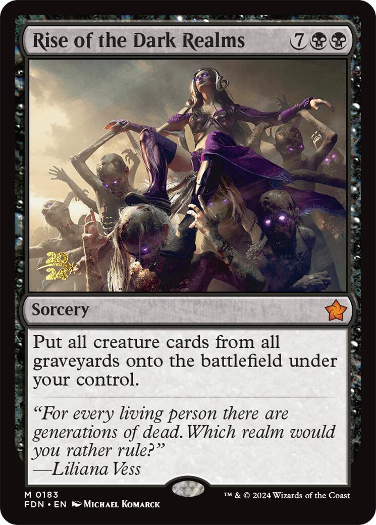 Rise of the Dark Realms [Foundations Prerelease Promos] - Magic: The Gathering - Card Brawlers | Quebec | Canada |