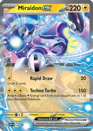 Miraidon ex (143) [Scarlet & Violet: Black Star Promos] - Pokémon - Card Brawlers | Quebec | Canada |