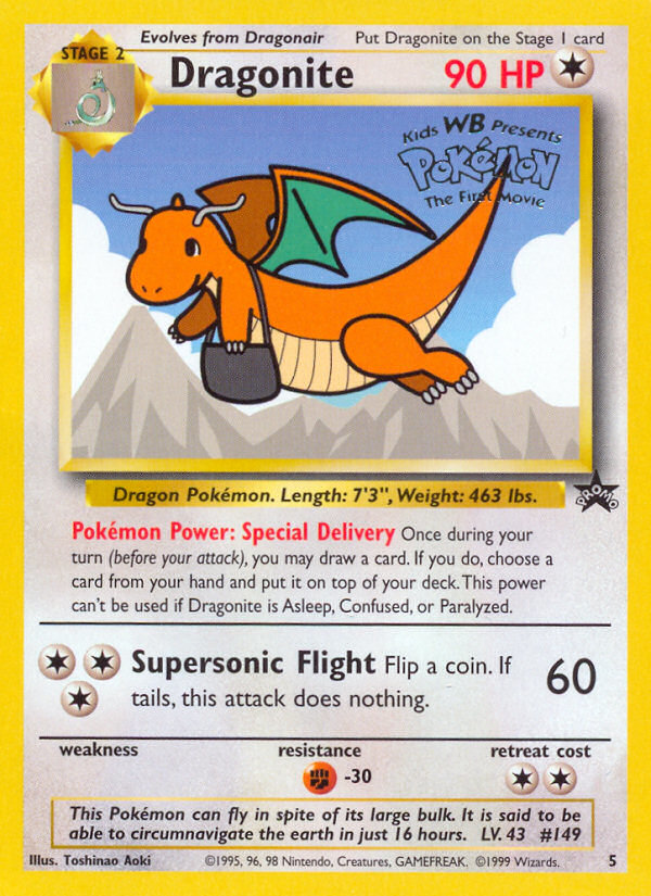Dragonite (5) [Wizards of the Coast: Black Star Promos] - Pokémon - Card Brawlers | Quebec | Canada |