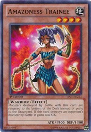 Amazoness Trainee [BP01-EN213] Common - Yu-Gi-Oh! - Card Brawlers | Quebec | Canada |