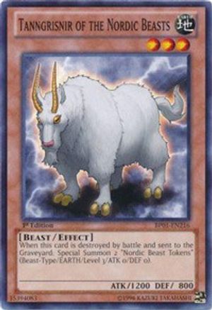 Tanngrisnir of the Nordic Beasts [BP01-EN216] Common - Yu-Gi-Oh! - Card Brawlers | Quebec | Canada |