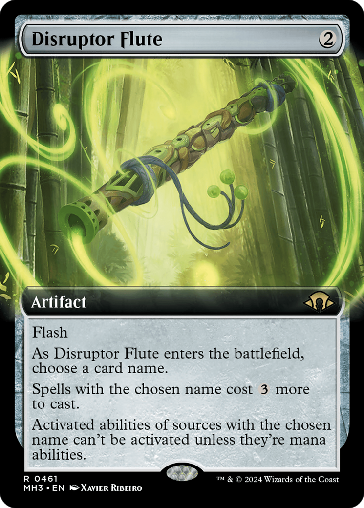 Disruptor Flute (Extended Art) [Modern Horizons 3] - Magic: The Gathering - Card Brawlers | Quebec | Canada |