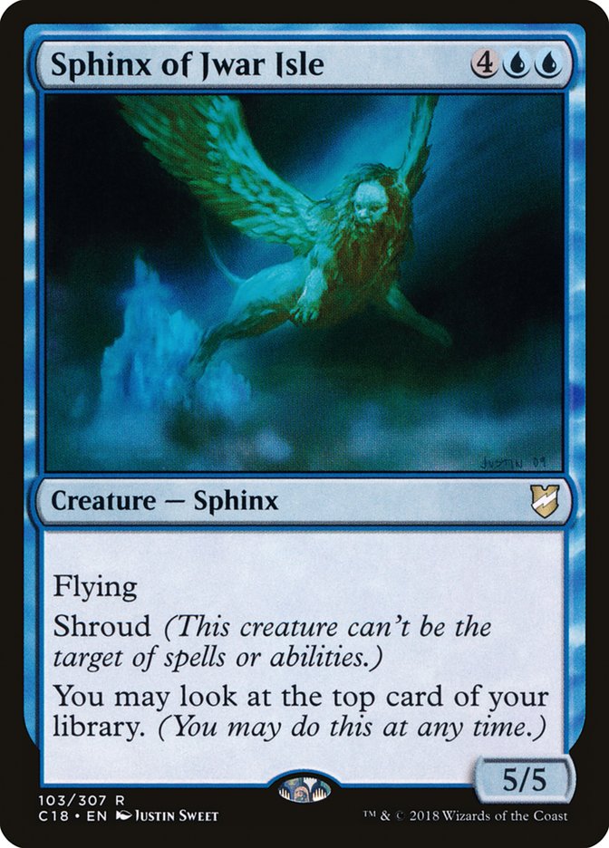 Sphinx of Jwar Isle [Commander 2018] - Magic: The Gathering - Card Brawlers | Quebec | Canada |