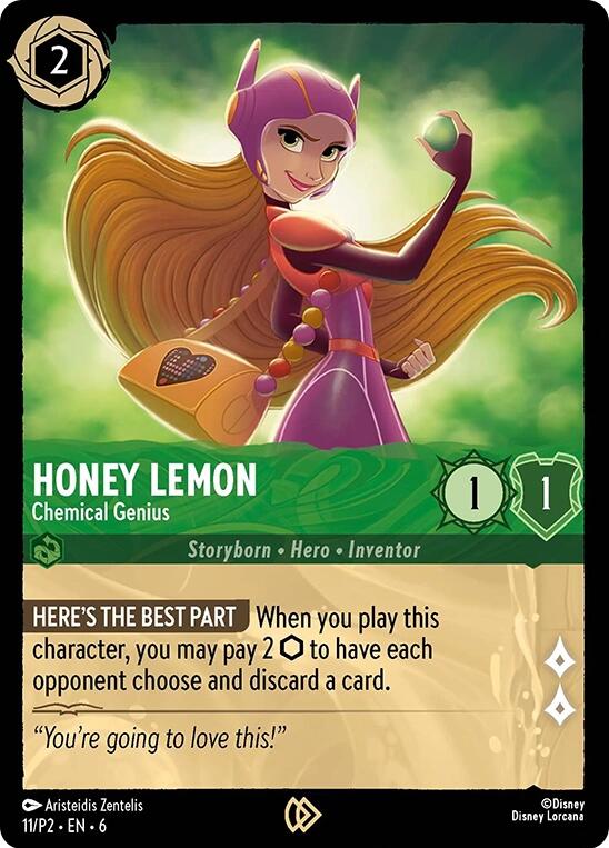 Honey Lemon - Chemical Genius (11/P2) [Promo Cards] - Disney - Card Brawlers | Quebec | Canada |