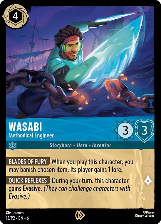 Wasabi - Methodical Engineer (13/P2) [Promo Cards] - Disney - Card Brawlers | Quebec | Canada |