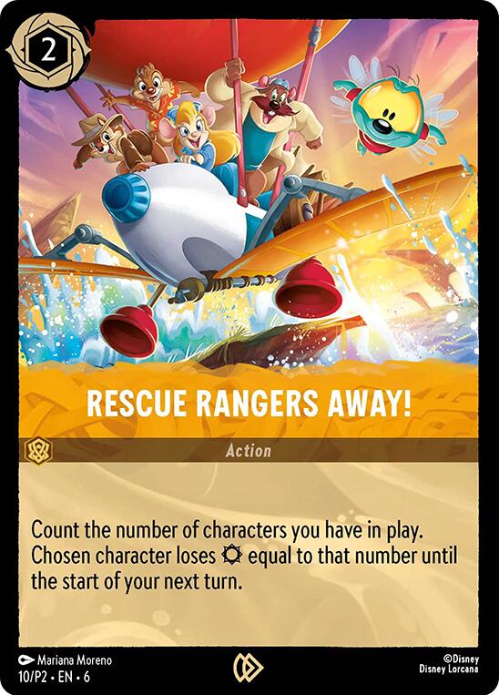 Rescue Rangers Away! (10/P2) [Promo Cards] - Disney - Card Brawlers | Quebec | Canada |