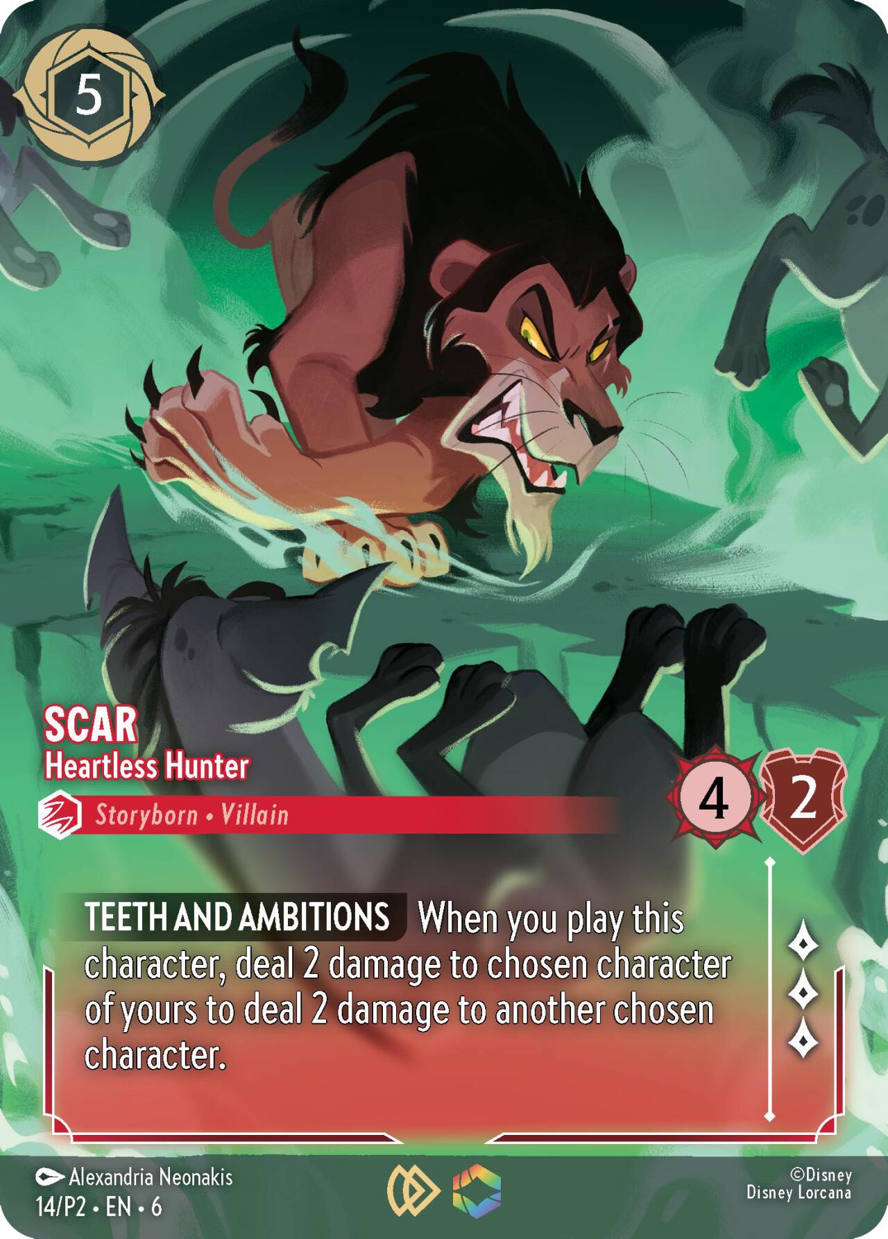 Scar - Heartless Hunter (Store Championship) (14) [Promo Cards] - Disney - Card Brawlers | Quebec | Canada |