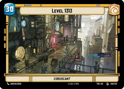 Level 1313 // Battle Droid (029/257 // T01) (029/257 // T01) [Twilight of the Republic] - Fantasy Flight Games - Card Brawlers | Quebec | Canada |