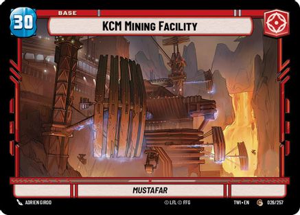 KCM Mining Facility // Clone Trooper (026/257 // T02/T02) (026/257 // T02/T02) [Twilight of the Republic] - Fantasy Flight Games - Card Brawlers | Quebec | Canada |