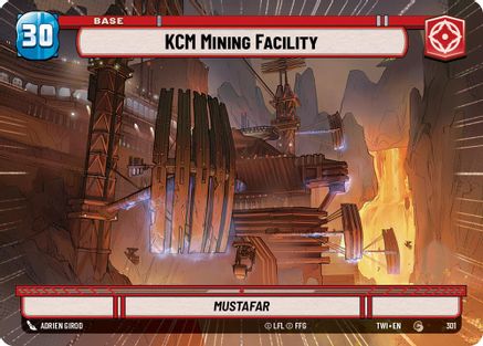 KCM Mining Facility // Clone Trooper (301 // T04) (Hyperspace) (301 // T04) [Twilight of the Republic] - Fantasy Flight Games - Card Brawlers | Quebec | Canada |