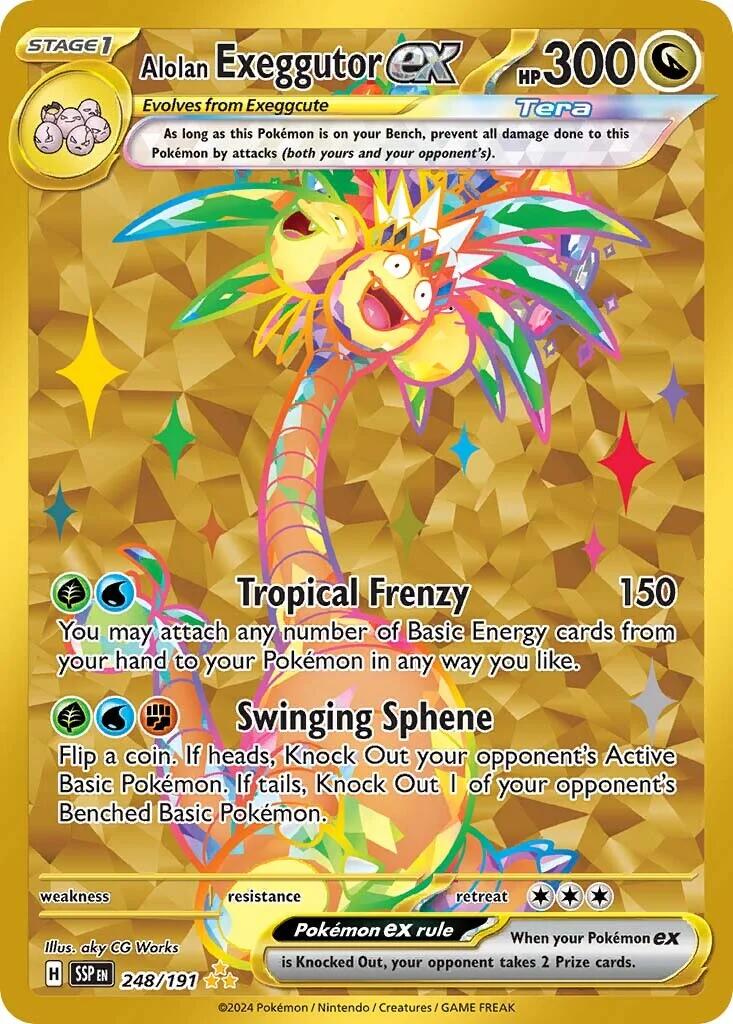 Alolan Exeggutor ex (248/191) [Scarlet & Violet: Surging Sparks] - Pokémon - Card Brawlers | Quebec | Canada |