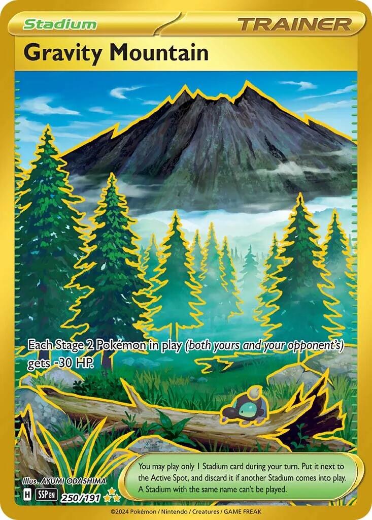 Gravity Mountain (250/191) [Scarlet & Violet: Surging Sparks] - Pokémon - Card Brawlers | Quebec | Canada |