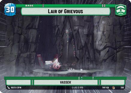 Lair of Greivous // Battle Droid (298 // T03) (Hyperspace) (298 // T03) [Twilight of the Republic] - Fantasy Flight Games - Card Brawlers | Quebec | Canada |