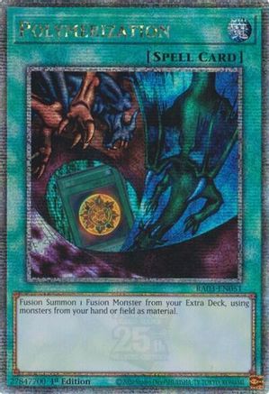 Polymerization (Alternate Art) (Quarter Century Secret Rare) [RA03-EN051] Quarter Century Secret Rare - Yu-Gi-Oh! - Card Brawlers | Quebec | Canada |