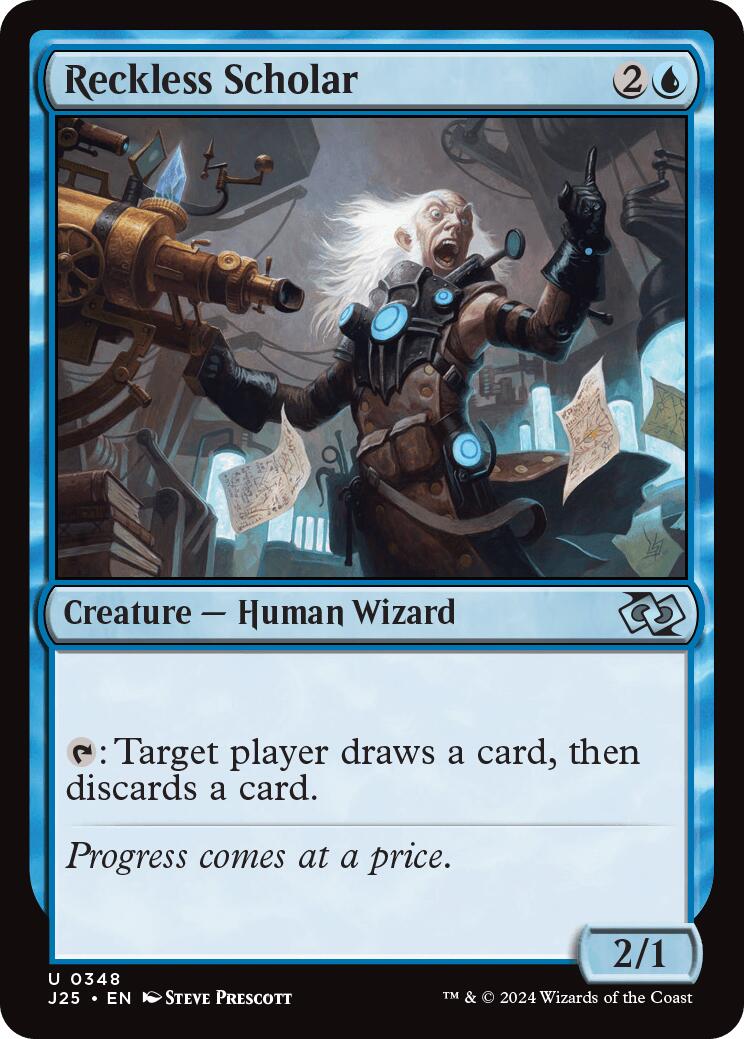 Reckless Scholar [Foundations Jumpstart] - Magic: The Gathering - Card Brawlers | Quebec | Canada |
