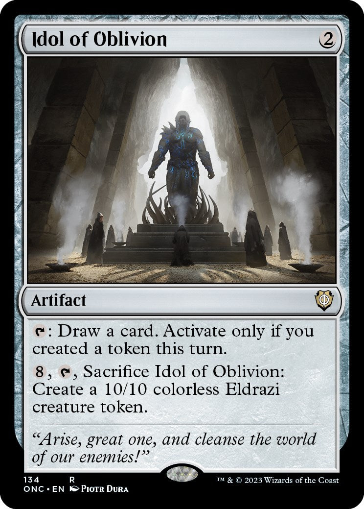 Idol of Oblivion [Phyrexia: All Will Be One Commander] - Magic: The Gathering - Card Brawlers | Quebec | Canada |