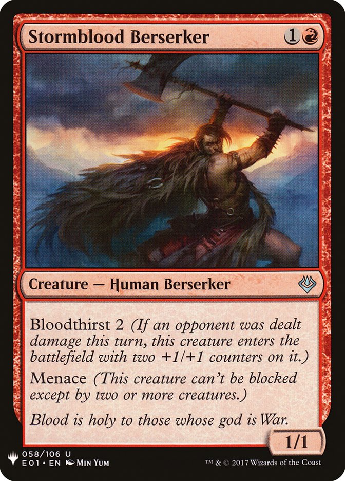 Stormblood Berserker [Mystery Booster] - Magic: The Gathering - Card Brawlers | Quebec | Canada |