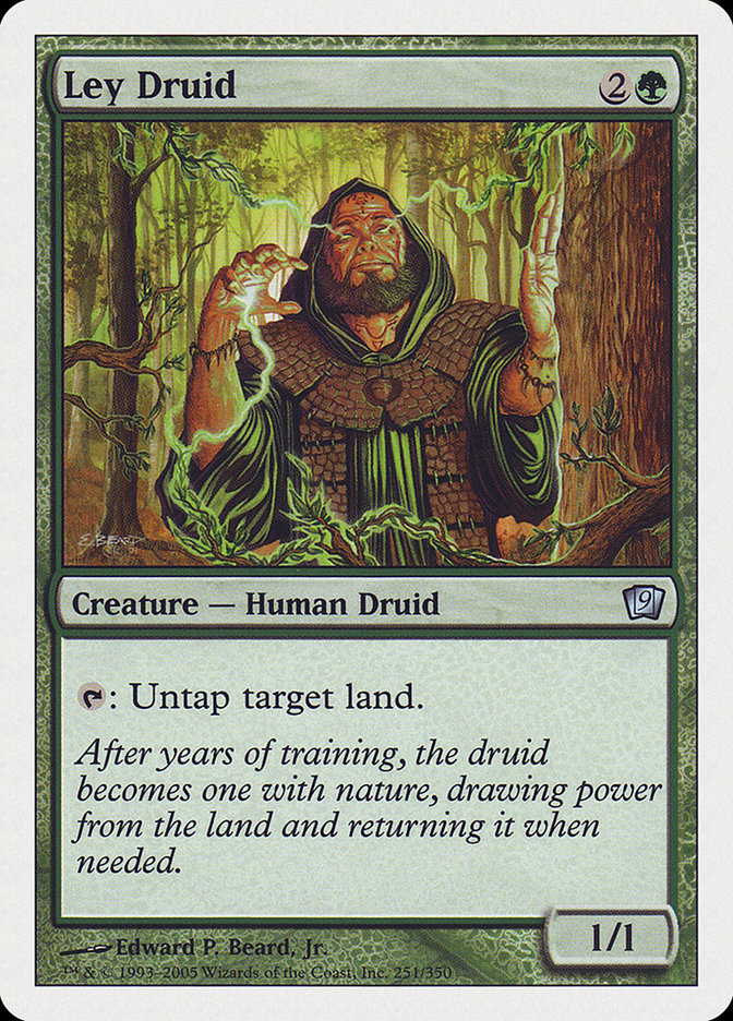Ley Druid [Ninth Edition] - Magic: The Gathering - Card Brawlers | Quebec | Canada |