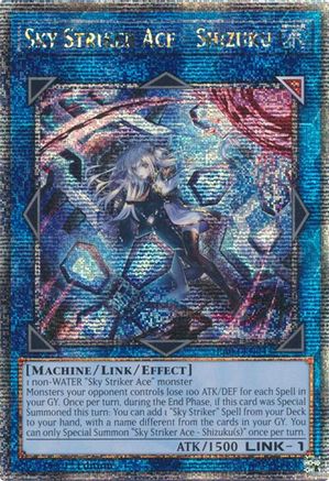 Sky Striker Ace - Shizuku (Alternate Art) (Quarter Century Secret Rare) [RA03-EN043] Quarter Century Secret Rare - Yu-Gi-Oh! - Card Brawlers | Quebec | Canada |