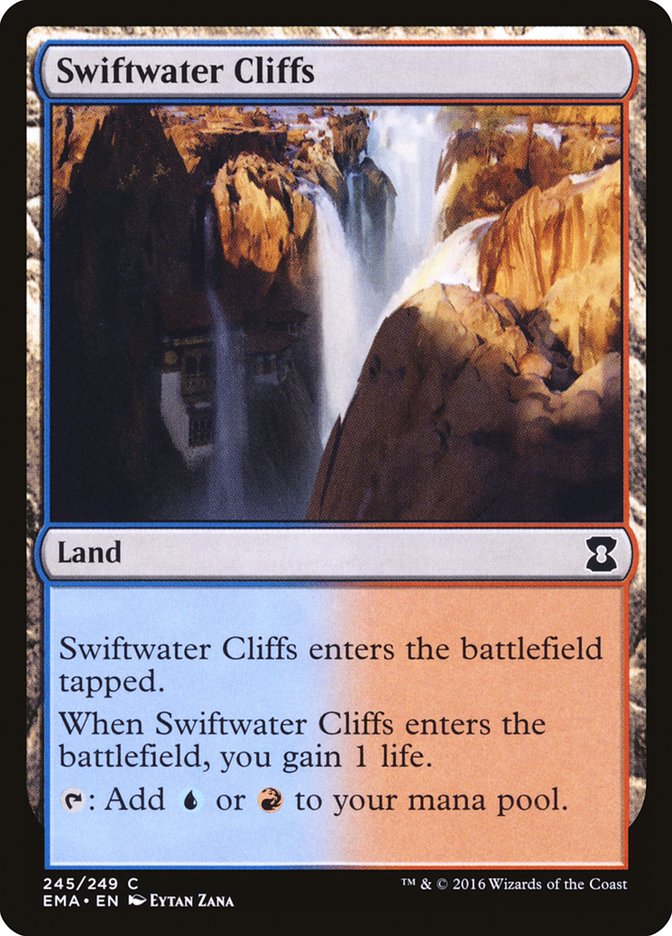 Swiftwater Cliffs [Eternal Masters] - Magic: The Gathering - Card Brawlers | Quebec | Canada |