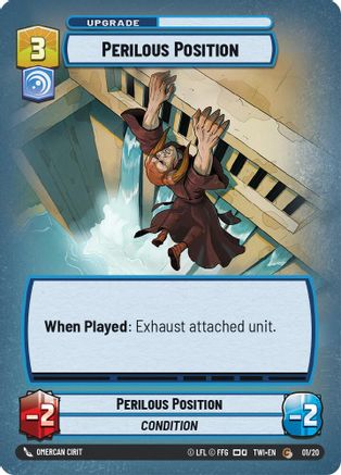Perilous Position (01/20) (01/20) [Twilight of the Republic: Weekly Play] - Fantasy Flight Games - Card Brawlers | Quebec | Canada |