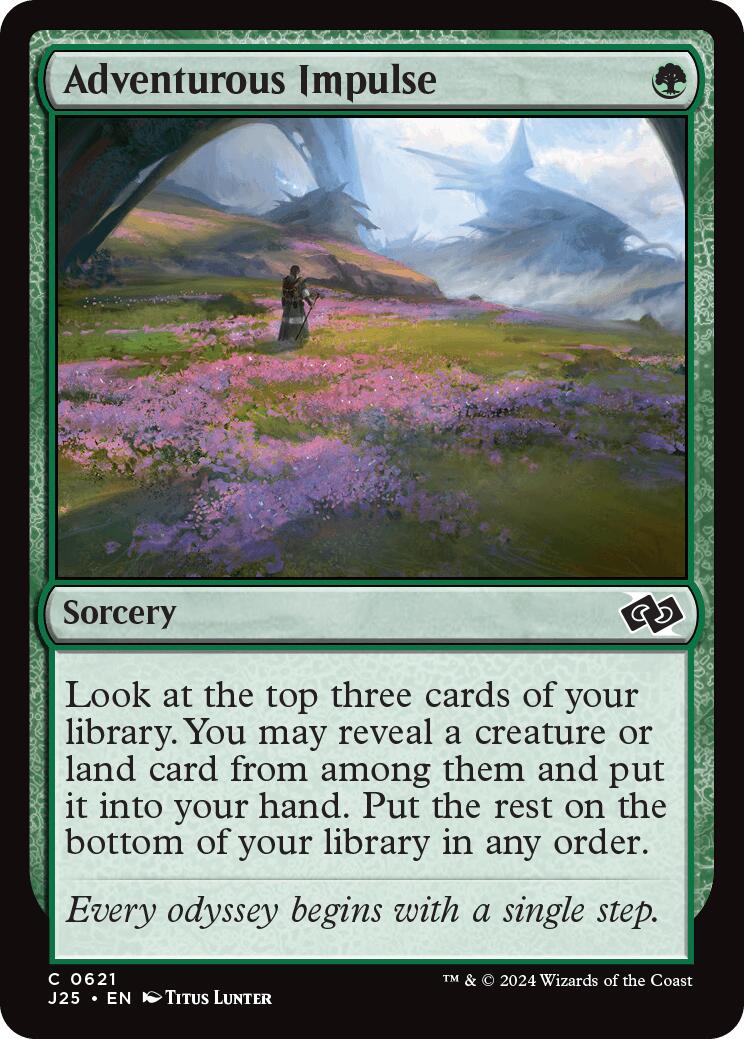 Adventurous Impulse [Foundations Jumpstart] - Magic: The Gathering - Card Brawlers | Quebec | Canada |