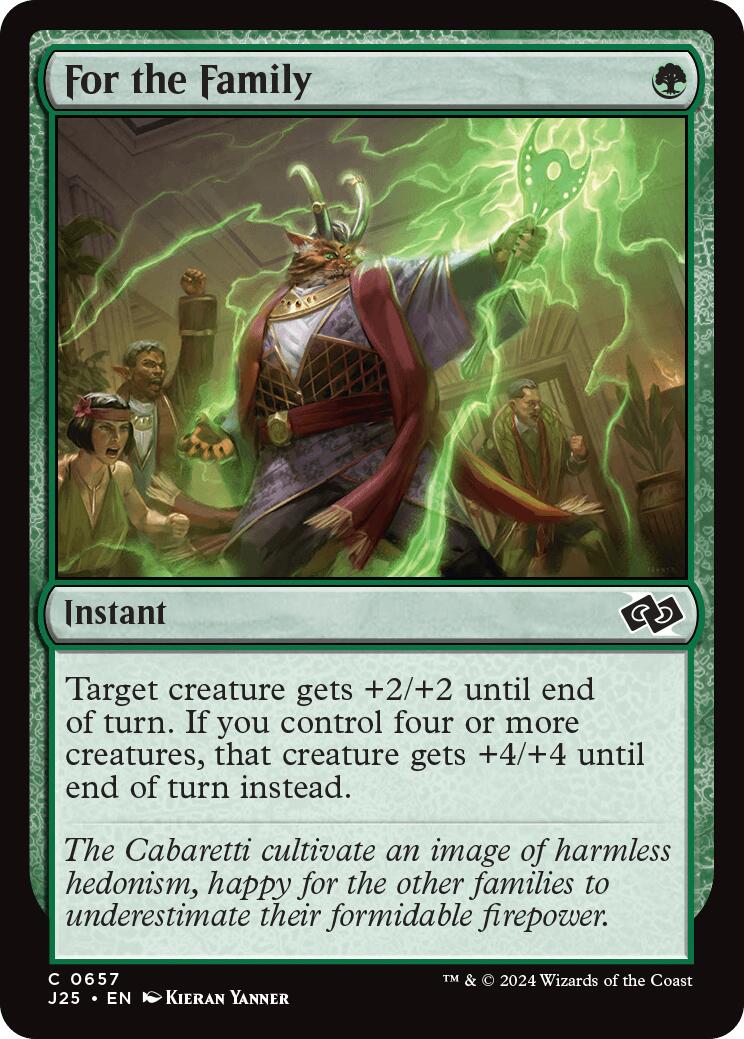 For the Family [Foundations Jumpstart] - Magic: The Gathering - Card Brawlers | Quebec | Canada |