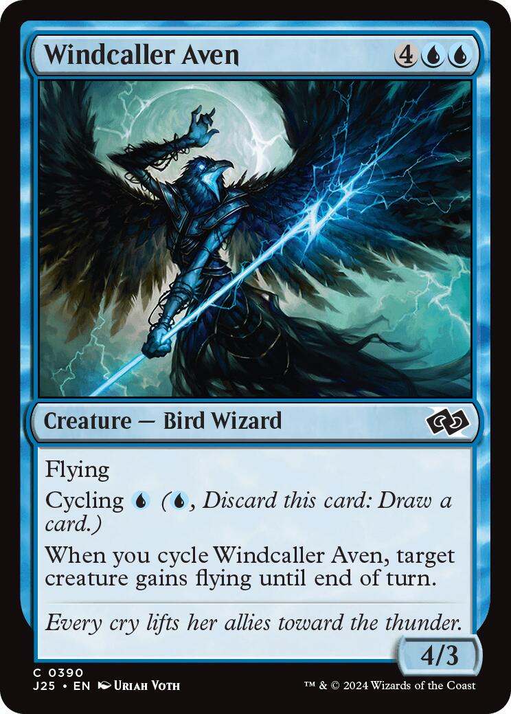 Windcaller Aven [Foundations Jumpstart] - Magic: The Gathering - Card Brawlers | Quebec | Canada |