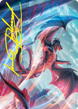 Galazeth Prismari Art Card (Gold-Stamped Signature) [Strixhaven: School of Mages Art Series] - Magic: The Gathering - Card Brawlers | Quebec | Canada |