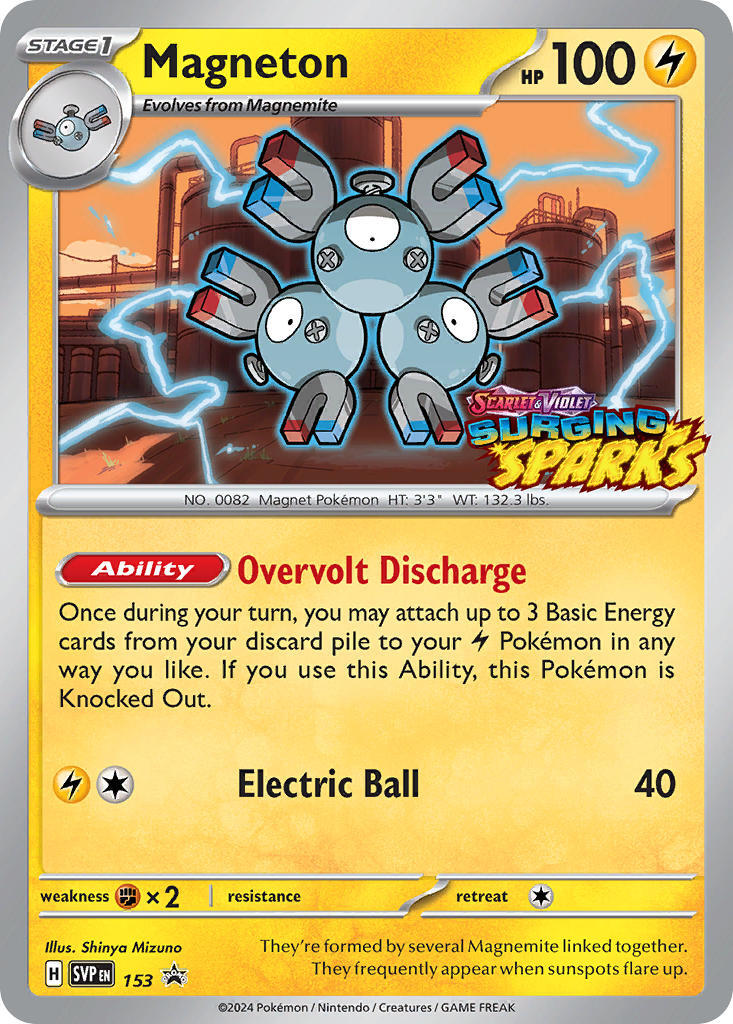 Magneton (153) [Scarlet & Violet: Black Star Promos] - Pokémon - Card Brawlers | Quebec | Canada |