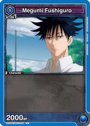 Megumi Fushiguro (106) (UE03ST/JJK-1-106) - UE03ST Jujutsu Kaisen Starter Deck - UE03ST: Jujutsu Kaisen Starter Deck - Card Brawlers | Quebec | Canada |