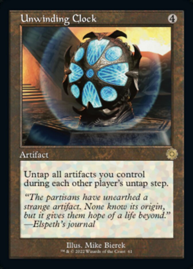 Unwinding Clock (Retro) [The Brothers' War Retro Artifacts] - Magic: The Gathering - Card Brawlers | Quebec | Canada |