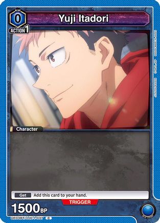 Yuji Itadori (037) (UE03BT/JJK-1-037) - UE03BT Jujutsu Kaisen - UE03BT: Jujutsu Kaisen - Card Brawlers | Quebec | Canada |