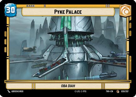 Pyke Palace // Battle Droid (030/257 // T01/T02) (030/257 // T01/T02) [Twilight of the Republic] - Fantasy Flight Games - Card Brawlers | Quebec | Canada |