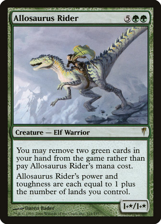 Allosaurus Rider [Coldsnap] - Magic: The Gathering - Card Brawlers | Quebec | Canada |