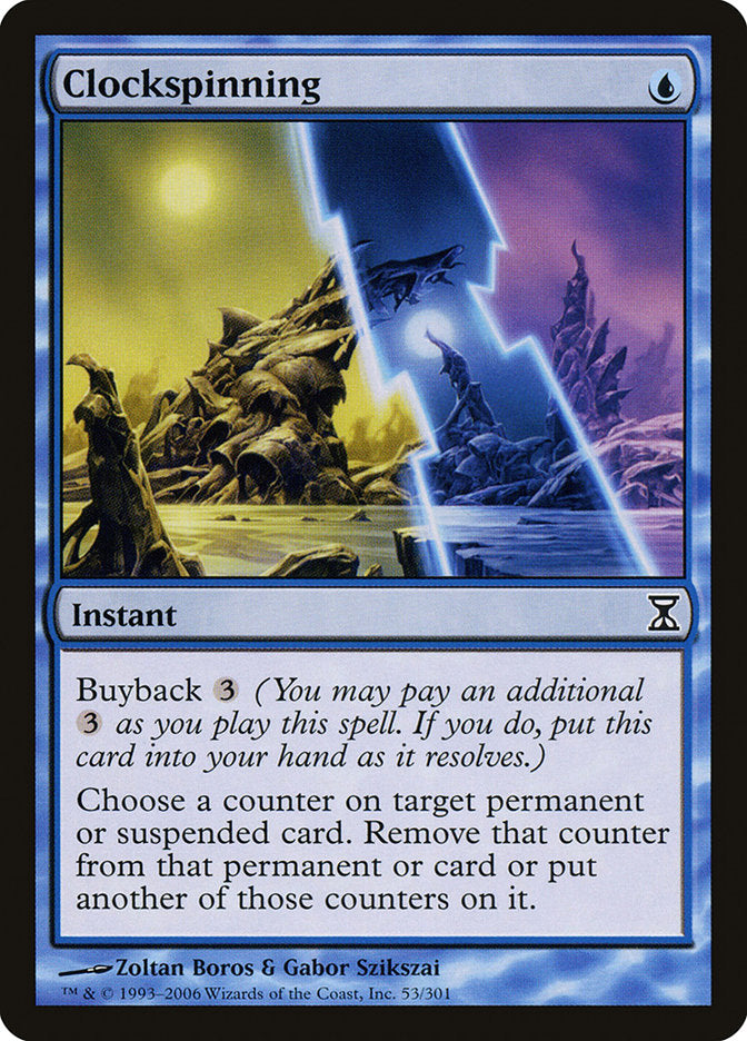 Clockspinning [Time Spiral] - Magic: The Gathering - Card Brawlers | Quebec | Canada |