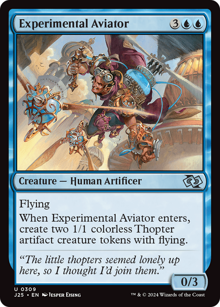Experimental Aviator [Foundations Jumpstart] - Magic: The Gathering - Card Brawlers | Quebec | Canada |