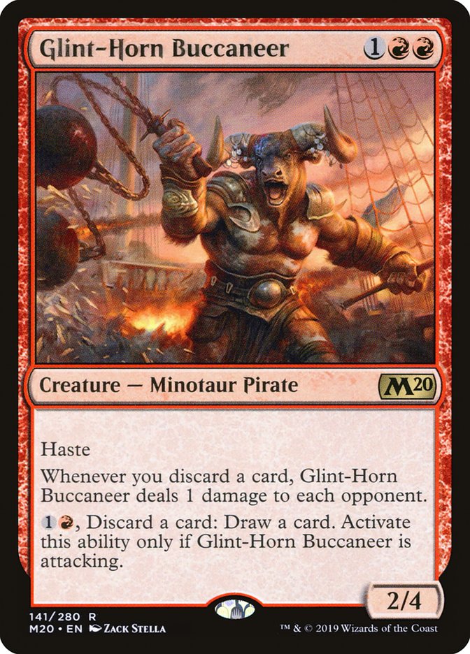 Glint-Horn Buccaneer [Core Set 2020] - Magic: The Gathering - Card Brawlers | Quebec | Canada |