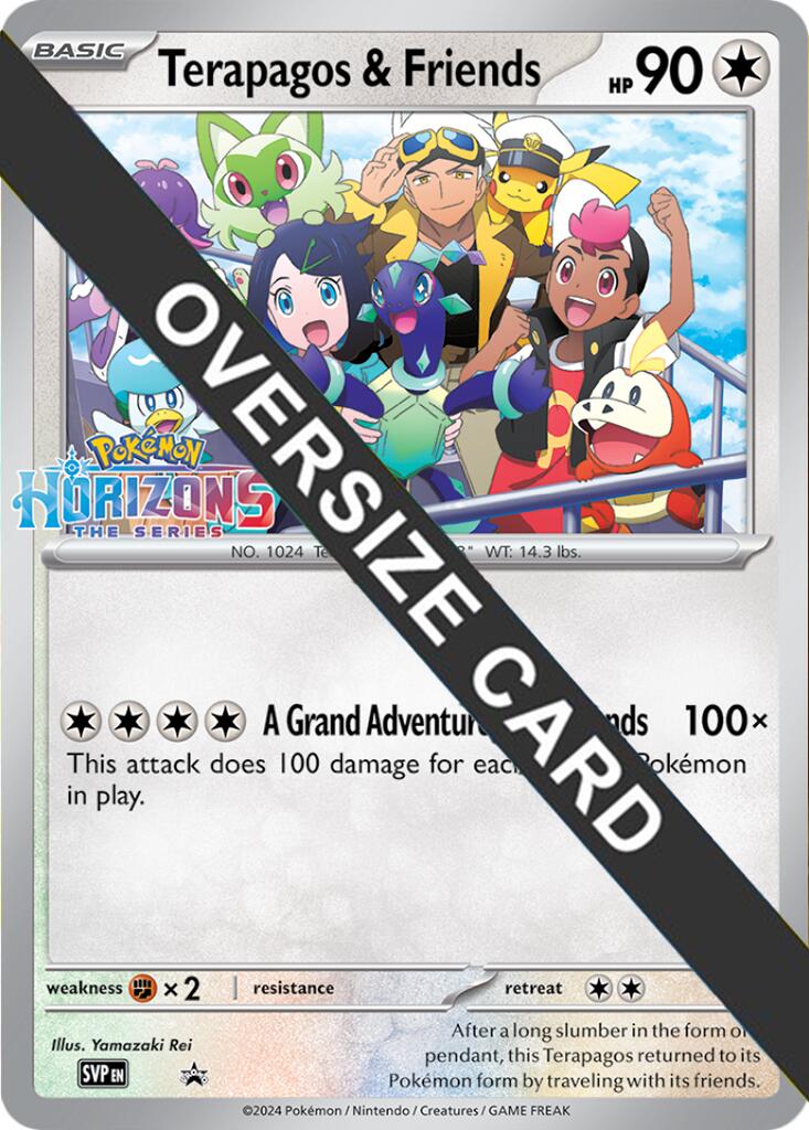 Terapagos & Friends (Jumbo Card) [Miscellaneous Cards] - Pokémon - Card Brawlers | Quebec | Canada |